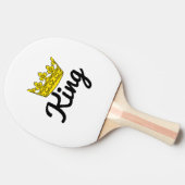Königskrone Tischtennis Schläger (Seitenansicht)