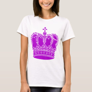 Königskrone - Violett T-Shirt
