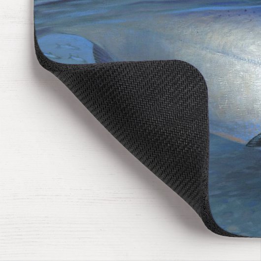 Königslachs Mousepad (Ecke)