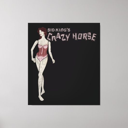 Königsmannequin Leinwanddruck (Vorderseite)