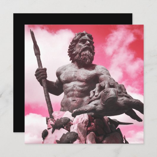 Königsneptone Einladung (Vorne/Hinten)