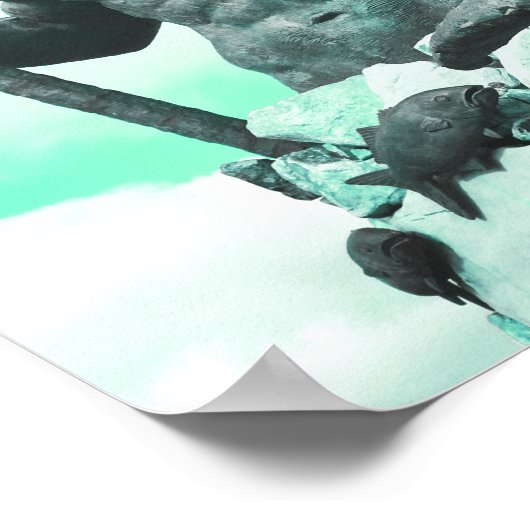 Königsneptone Poster (Ecke)