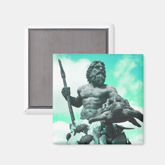 Königsneptune Magnet (Vorderseite/Rückseite)