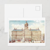 Königspalast Amsterdam Postkarte (Vorne/Hinten)