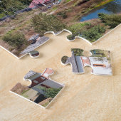 Königspalast in Thimphu - Bhutan, Asien Puzzle (Seite)