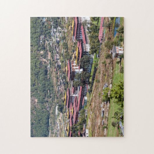 Königspalast in Thimphu - Bhutan, Asien Puzzle (Vertikal)