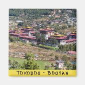 Königspalast in Thimphu - Bhutan Magnet (Vorne)