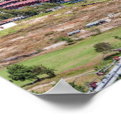 Königspalast in Thimphu - Bhutan Poster (Ecke)