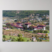 Königspalast in Thimphu - Bhutan Poster (Vorne)