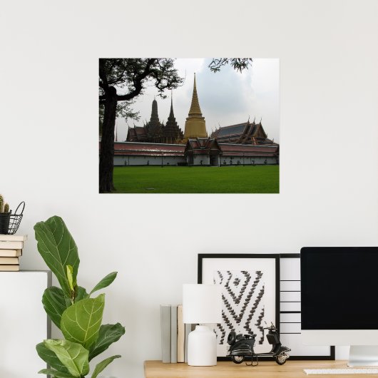 Königspalast Poster (Heimbüro)