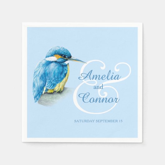 Königspalast Wasserfarbenkunst Serviette (Vorderseite)