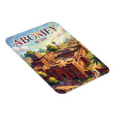 Königspaläste von Abomey Benin Magnet (Rechte Seite)