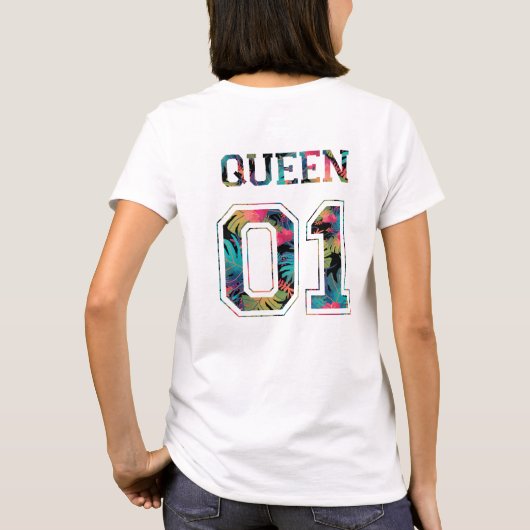 Königspärchen T-Shirt (Rückseite)