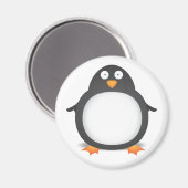 Königspinguin Magnet (Vorderseite/Rückseite)