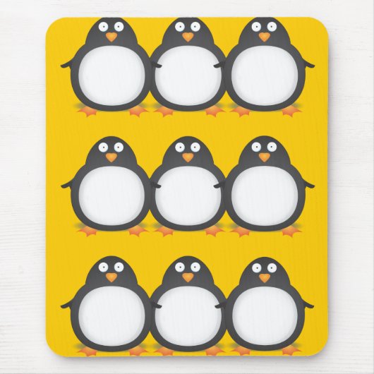 Königspinguin Mousepad (Vorne)