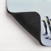 Königspinguine (Aptenodytes patagonicus) Mousepad (Ecke)