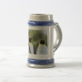 Königspinguine Bierglas (VorderseiteRechts)