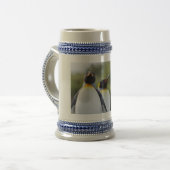 Königspinguine Bierglas (Vorderseite Links)