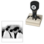 Königspinguine Gummistempel (Stempel)