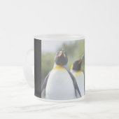 Königspinguine Mattglastasse (Vorderseite Links)