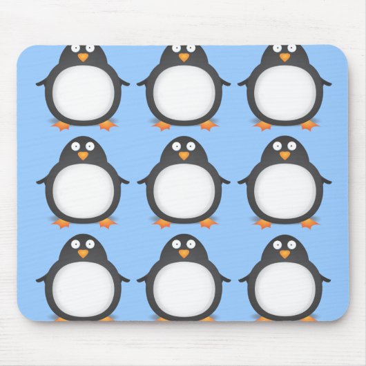 Königspinguine Mousepad (Vorne)