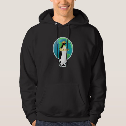 Königspinguinkonservierung Hoodie (Vorderseite)