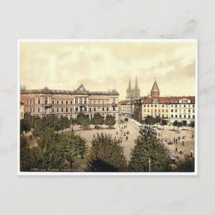 Konigsplatz, Cassel (d.h. Kassel), Hessen-Nassau, Postkarte