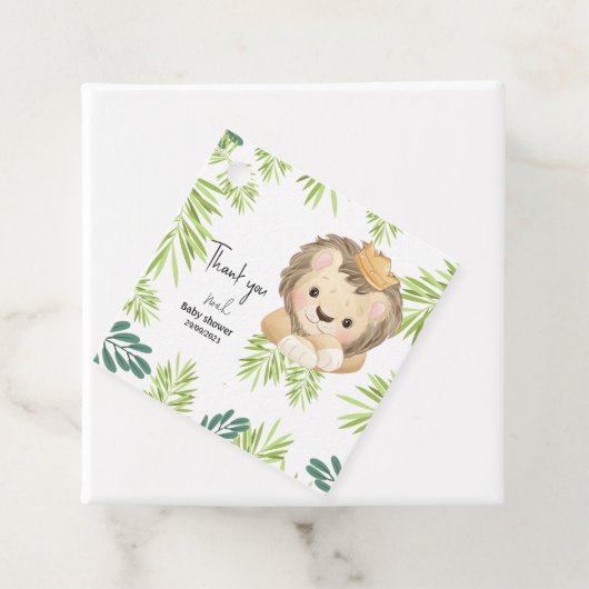 Königssafari Geschenkanhänger (Beispiel)