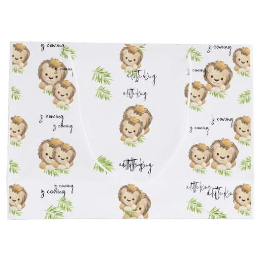 Königssafari Große Geschenktüte (Rückseite)