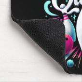 Königsschülerin Hemd Bowler Bowling Liga Für Bowli Mousepad (Ecke)