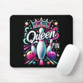 Königsschülerin Hemd Bowler Bowling Liga Für Bowli Mousepad (Mit Mouse)