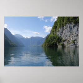 Königssee Bayerische Alpen Poster