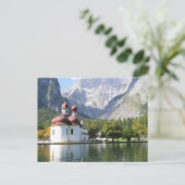 Königssee Bayerische Alpen Postkarte (Stehend Vorderseite)