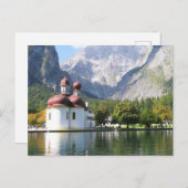 Königssee Bayerische Alpen Postkarte (Vorne/Hinten)