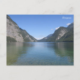 Königssee Bayerische Alpen Postkarte