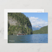 Königssee Bayerische Alpen Postkarte (Vorne/Hinten)