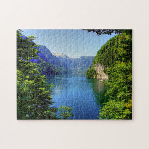 Königssee Bayern Deutschland. Jigsaw Puzzle