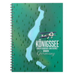 Königssee Berchtesgadener Deutschland Notizblock