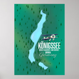 Königssee Berchtesgadener Deutschland Poster