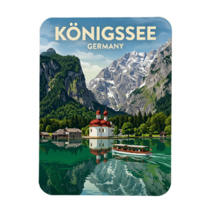 Königssee Deutschland Magnet