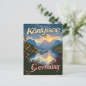 Königssee Deutschland Postkarte (Stehend Vorderseite)