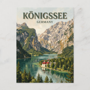 Königssee Deutschland Postkarte