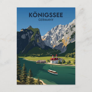 Königssee Deutschland Postkarte