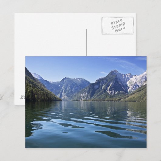 Königssee Postkarte (Vorne/Hinten)