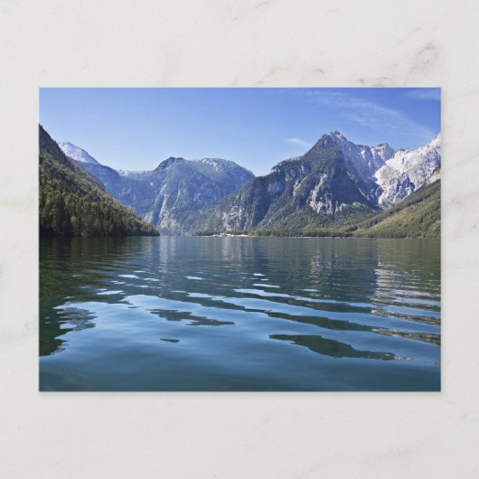 Königssee Postkarte (Vorderseite)