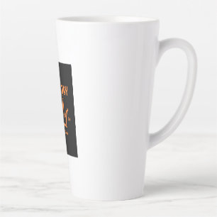 Königstag 2026 Niederlande orange Krone Latte-Mug Milchtasse