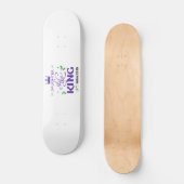 Königstochter Skateboard (Vorderseite)