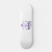 Königstochter Skateboard (Vorderseite)