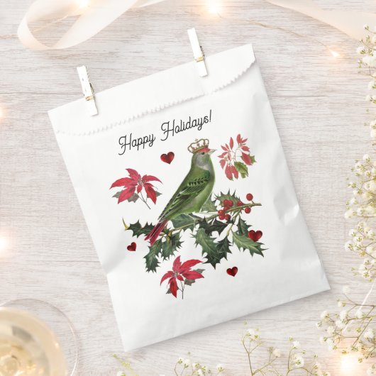 Königsvogel Geschenktütchen (Ausgeschnitten)