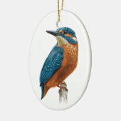 Königsvogel Keramik Ornament (Links)